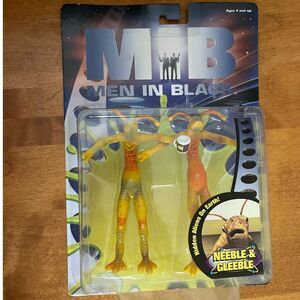 Neeble & Gleeble Men In Black 1997 Galoob Vintage Action Figures MOC New